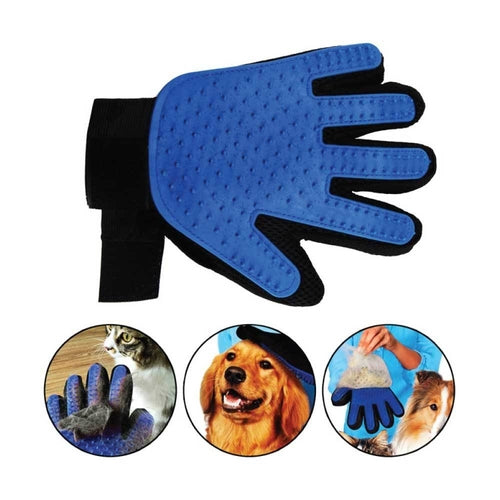 🐶 2-in-1 Fellpflege- und Massagehandschuh für Hunde & Katzen   (2in1 Pet Deshedding and Massage Glove - Dog or Cat Hair )Grooming Right