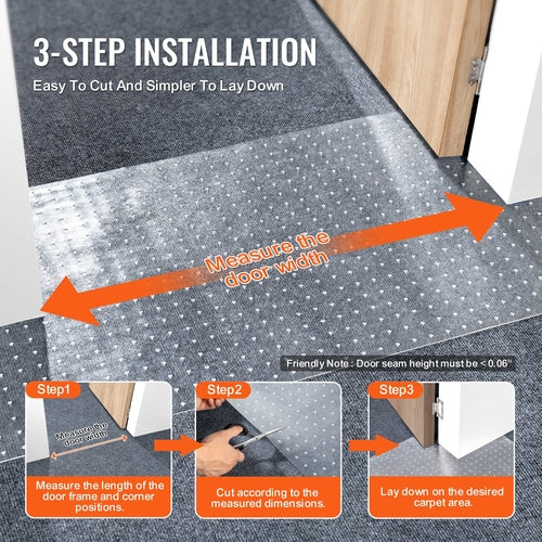 Carpet Protector for Pets, 15in x 4' PVC Scratch-Proof Cat Carpet